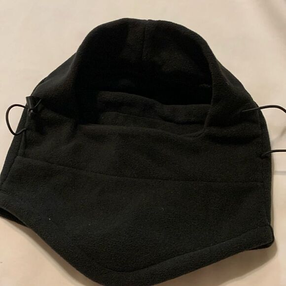 Men's or women's adjustable fleece winter head and face cover (open eyes) - Picture 1 of 4